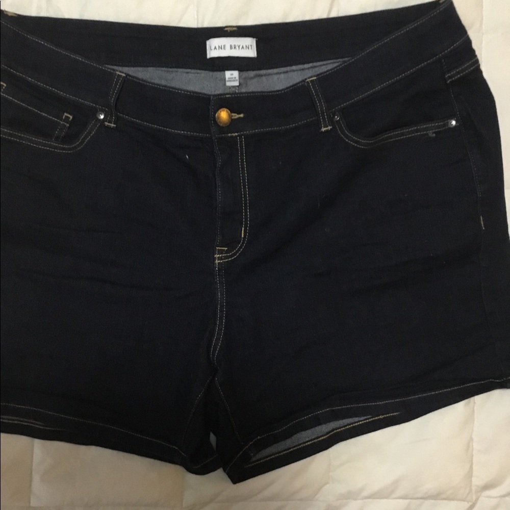 Lane Bryant boyfriend Jean shorts sz 20 never worn but missing tags